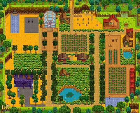 stardew farming skill|stardew valley farm types.